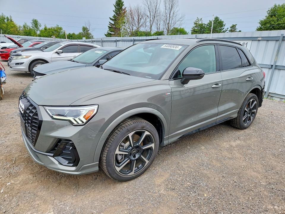 2025 Audi Q3 VIN WA1FECF31S1020988 — COPART salvage auction photo