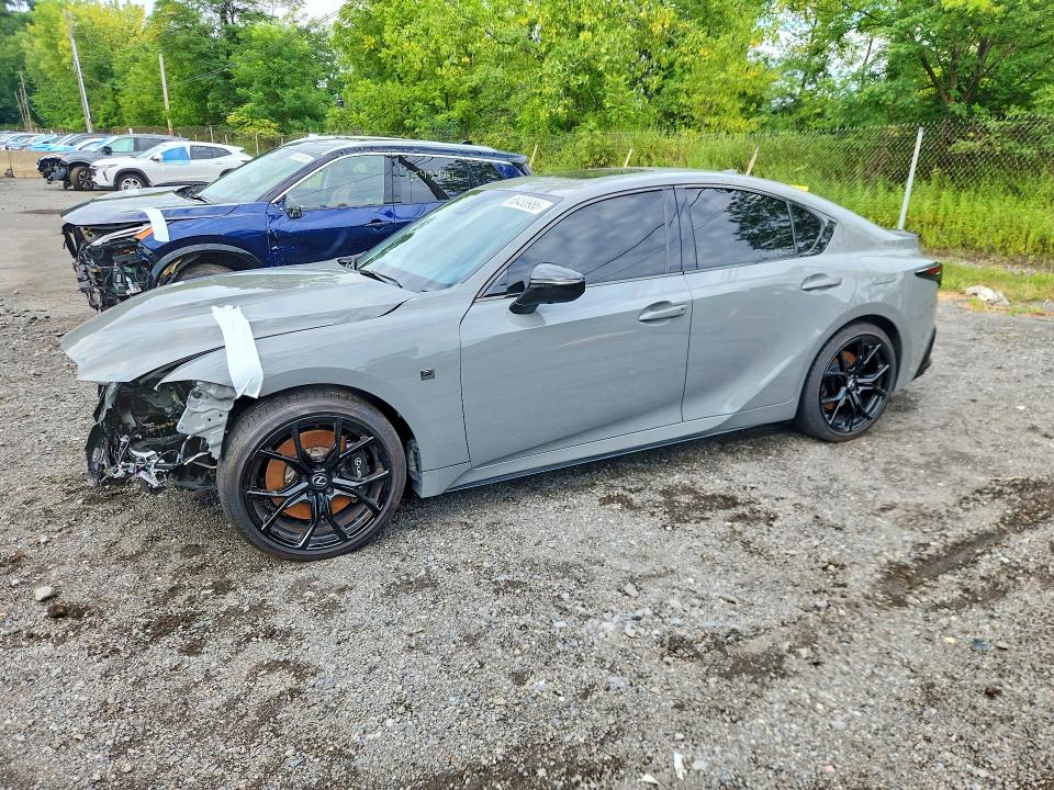2025 Lexus Is 500 VIN JTHAP1D20S5007438 COPART salvage auction — FRONT END, NJ - CERT OF TITLE-SALVAGE, sold $33,750 on 2026-09-03 (photo 1)