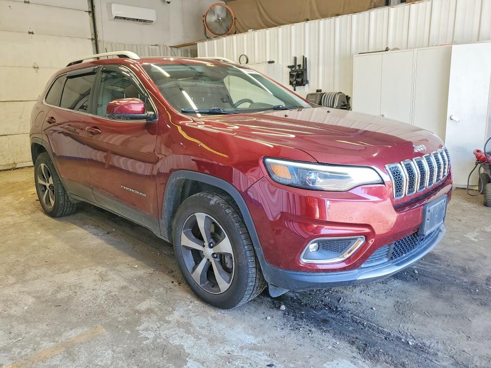 2019 Jeep Cherokee VIN 1C4PJMDX4KD158363 COPART salvage auction — UNDERCARRIAGE, Salvage Title, sold $11,517 on 2026-08-20 (photo 4)