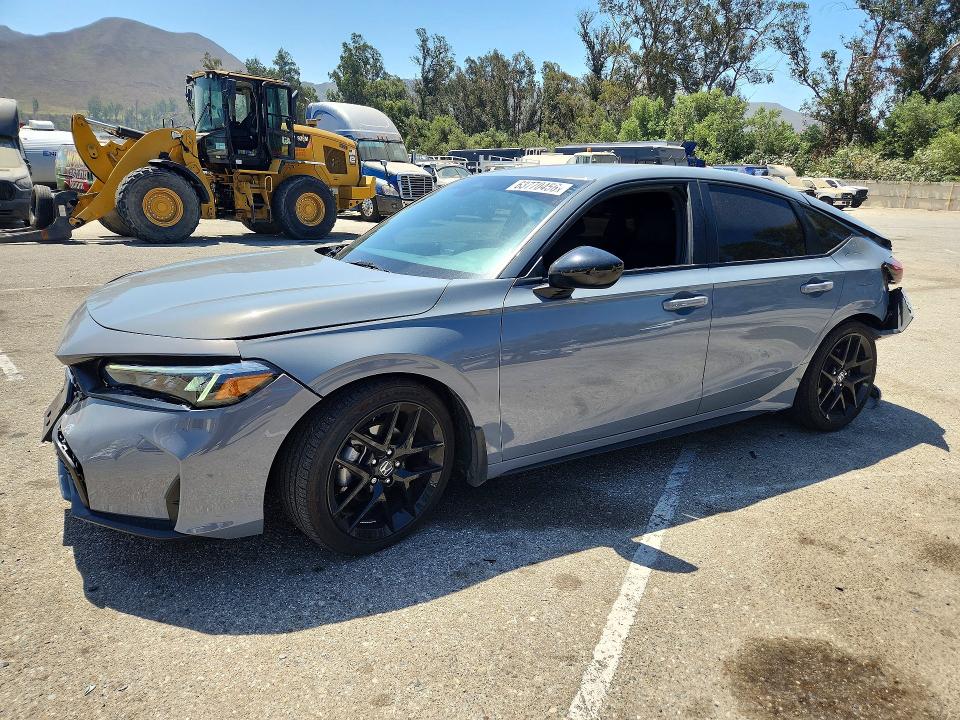 2025 Honda Civic VIN 19XFL2H8XSE014506 — COPART salvage auction photo