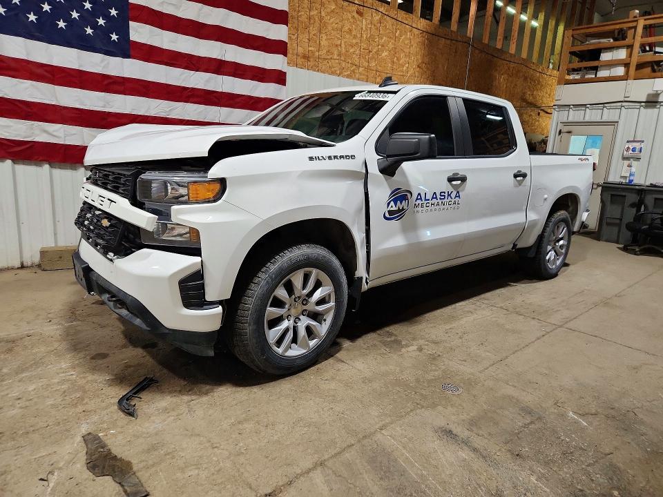 2022 Chevrolet Silverado VIN 3GCPYBEK8NG164578 — COPART salvage auction photo
