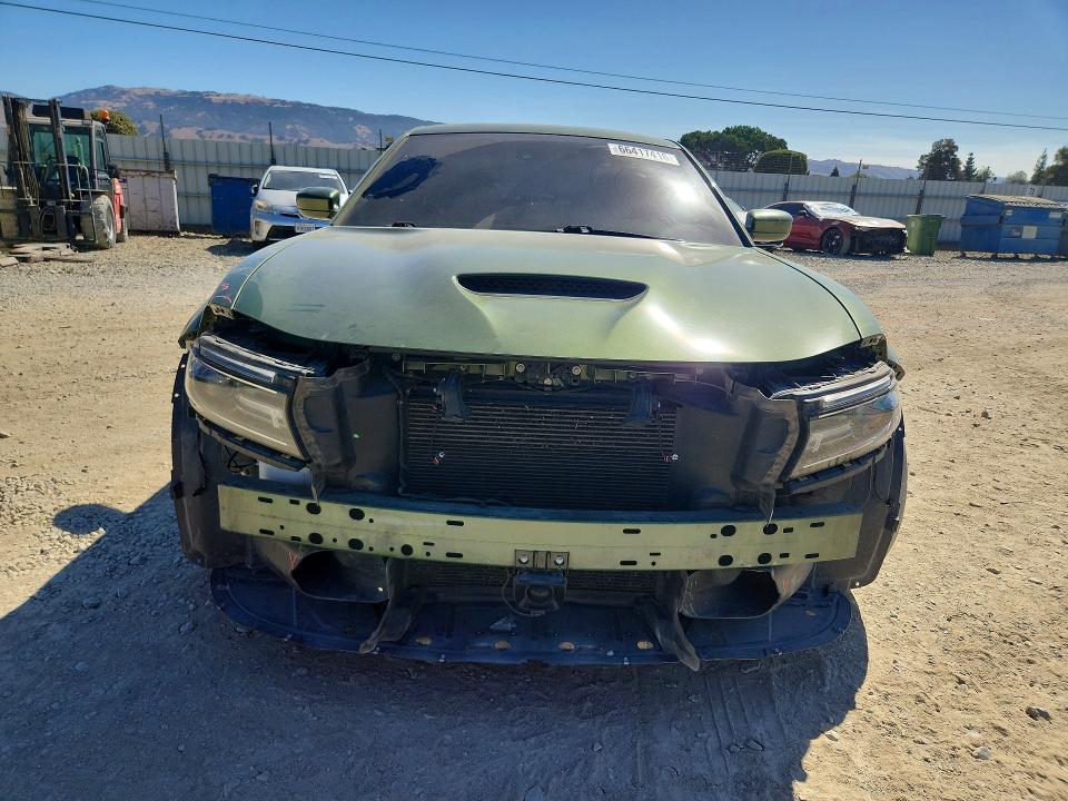 2021 Dodge Charger VIN 2C3CDXGJ6MH567201 COPART salvage auction — REAR END, Salvage Title, sold $22,600 on 2026-09-22 (photo 5)