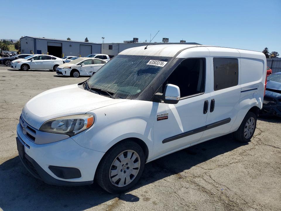 2017 Ram Promaster city VIN ZFBERFBBXH6D72781 COPART salvage auction — REAR END, Ca - Salvage Certificate, sold $1,700 on 2026-08-07 (photo 1)