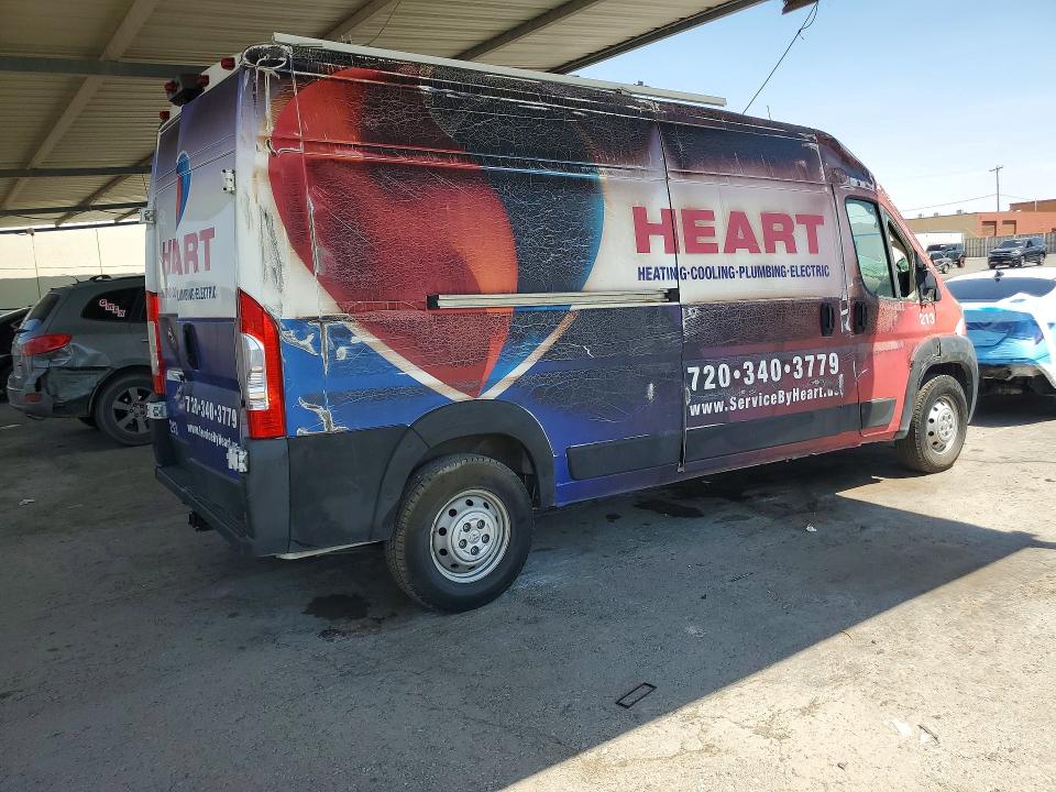 2021 Ram Promaster city VIN 3C6LRVDG2ME523581 COPART salvage auction — FRONT END, Co - Salvage Title, sold $1,800 on 2026-10-09 (photo 3)