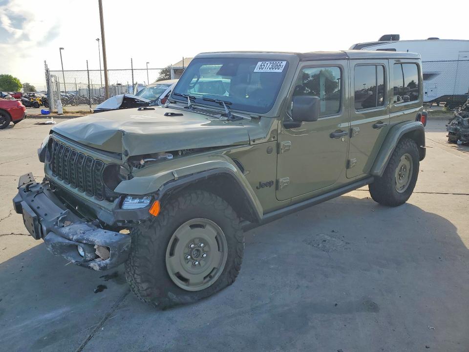 2026 Jeep Wrangler / VIN 1C4PJXDG7TW241924 — COPART salvage auction photo