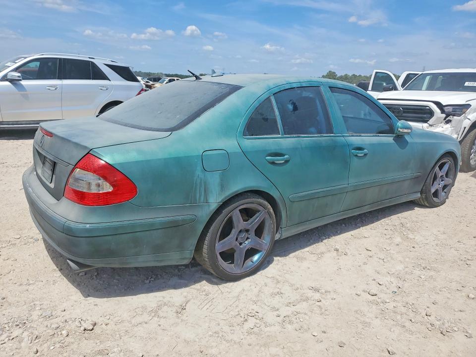 2009 Mercedes-benz E-class VIN WDBUF56XX9B386556 COPART salvage auction — MECHANICAL, TX - CERT OF TITLE-REBUILT SALVAGE, sold $450 on 2026-08-21 (photo 3)