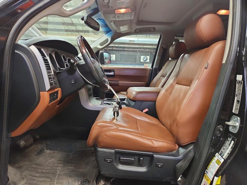 2012 Toyota Sequoia VIN 5TDDW5G12CS059404 COPART salvage auction — MINOR DENT/SCRATCHES, VT - CERTIFICATE OF TITLE (P), sold $7,300 on 2026-08-24 (photo 7)