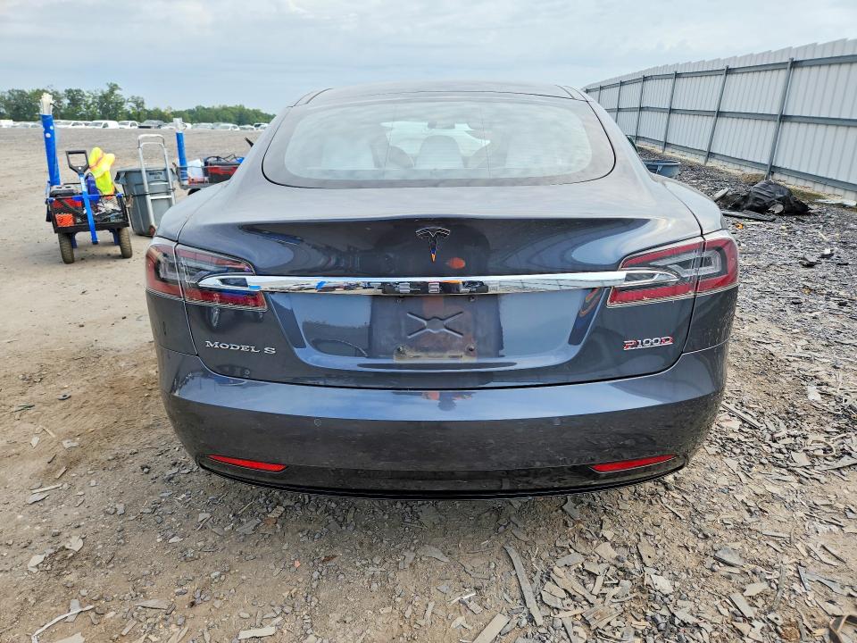 2018 Tesla Model s VIN 5YJSA1E45JF276040 COPART salvage auction — FRONT END, Va - Cert Of Title - Salvage, sold $9,700 on 2026-09-02 (photo 6)