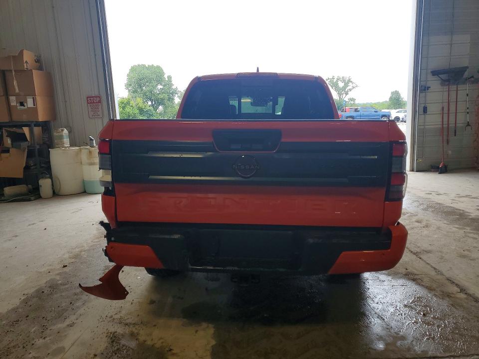 2025 Nissan Frontier VIN 1N6ED1EK2SN616053 COPART salvage auction — FRONT END, IA - CERTIFICATE OF TITLE, sold $17,300 on 2026-09-04 (photo 6)