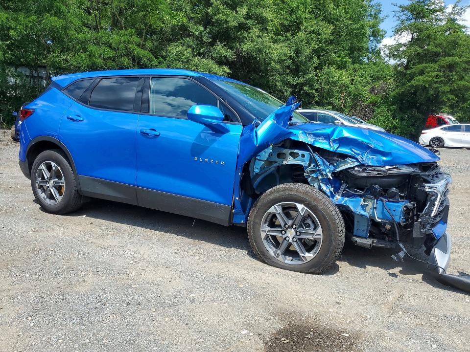 2025 Chevrolet Blazer VIN 3GNKBCR45SS188124 COPART salvage auction — FRONT END, NJ - CERTIFICATE OF TITLE, sold $10,300 on 2026-08-17 (photo 4)