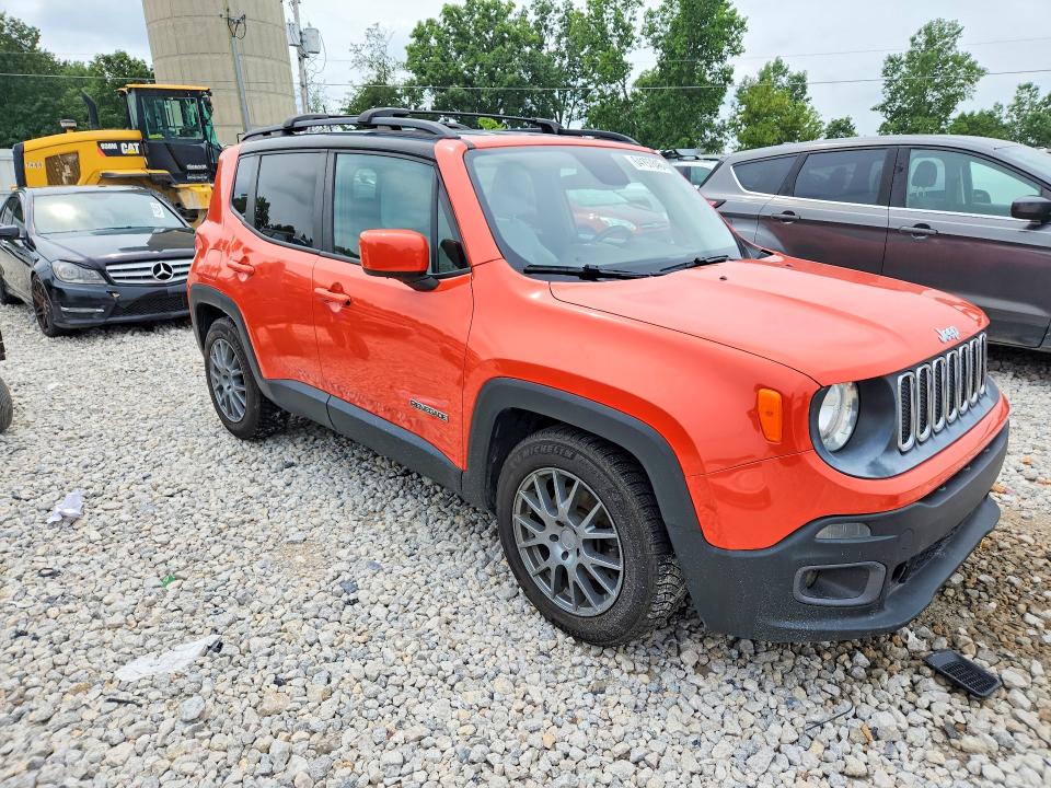 2015 Jeep Renegade VIN ZACCJABT0FPB46912 COPART salvage auction — REAR END, Salvage Title, sold $1,400 on 2026-08-13 (photo 4)