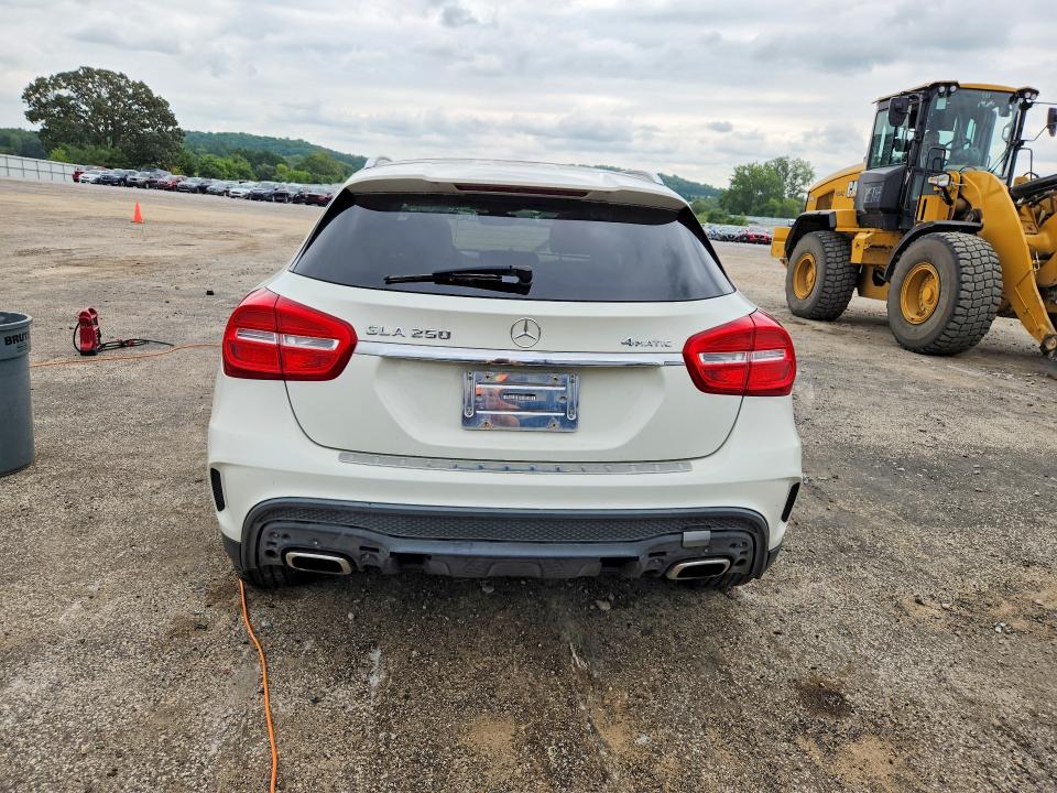 2015 Mercedes-benz Gla-class VIN WDCTG4GB8FJ031033 COPART salvage auction — REAR END, WI - CERTIFICATE OF TITLE, sold $2,050 on 2026-08-11 (photo 6)