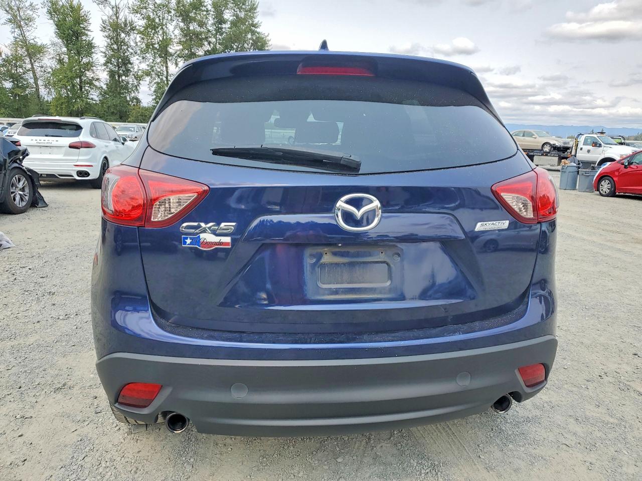 2014 Mazda Cx-5 VIN JM3KE2DY9E0384512 COPART salvage auction — Front End, WA - BILL OF SALE, sold $1,700 on 2026-09-17 (photo 6)