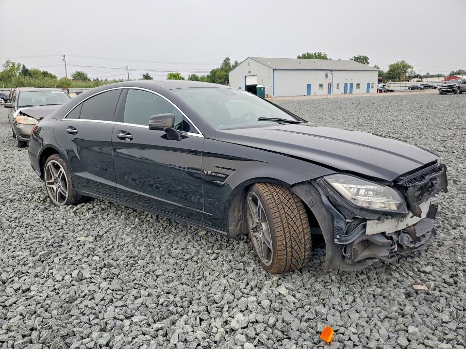 2012 Mercedes-benz Cls-klasse amg VIN WDDLJ7EB7CA022658 COPART salvage auction — FRONT END, Oh - Cert Of Title-Salvage, sold $7,300 on 2026-08-20 (photo 4)
