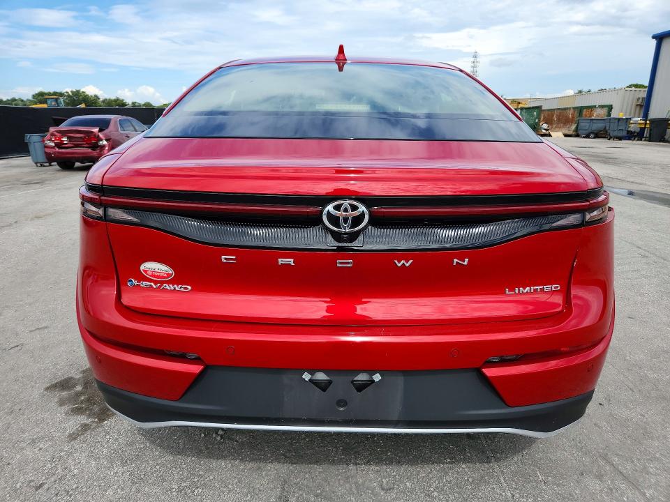 2024 Toyota Crown VIN JTDAAAAF2R3021695 COPART salvage auction — REAR END, Salvage Title, sold $16,700 on 2026-09-03 (photo 6)