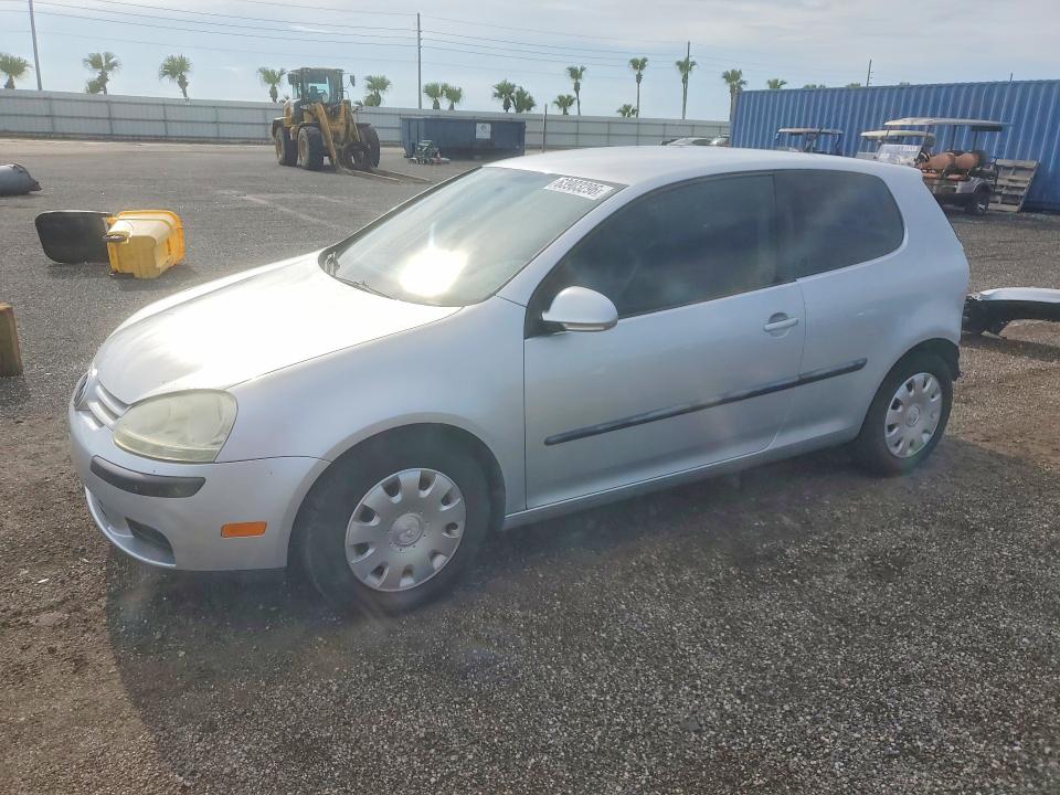 2008 Volkswagen Rabbit VIN WVWBB71K08W293662 COPART salvage auction — REAR END, FL - CERT OF TITLE SLVG REBUILDABLE, sold $575 on 2026-08-17 (photo 1)