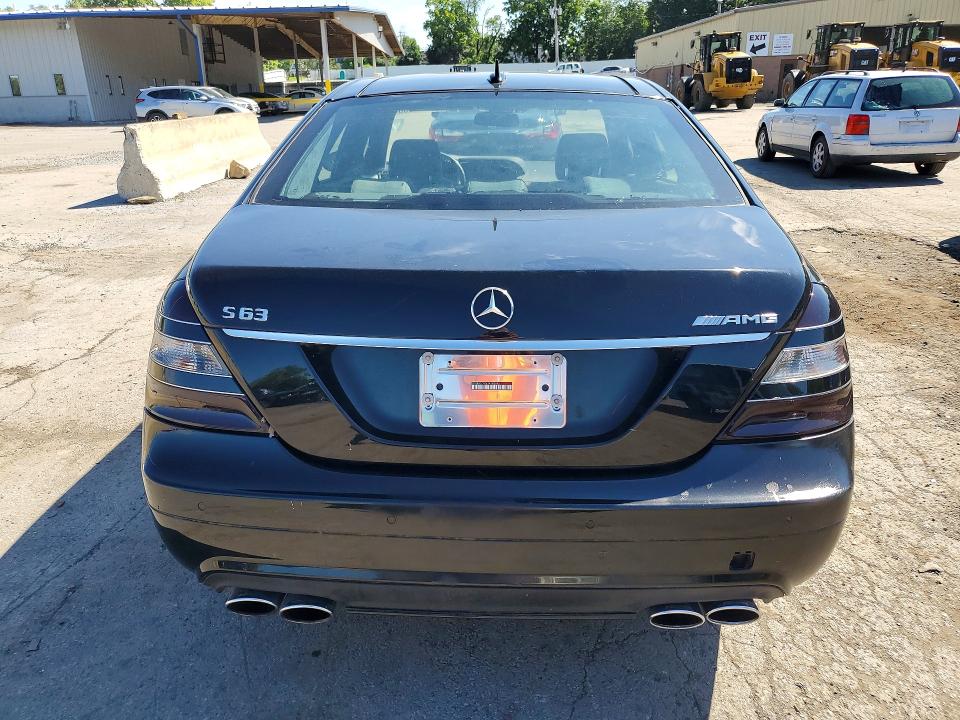 2008 Mercedes-benz S class VIN WDDNG77X68A163695 COPART salvage auction — FRONT END, NJ - CERTIFICATE OF TITLE (P), sold $4,850 on 2026-08-19 (photo 6)