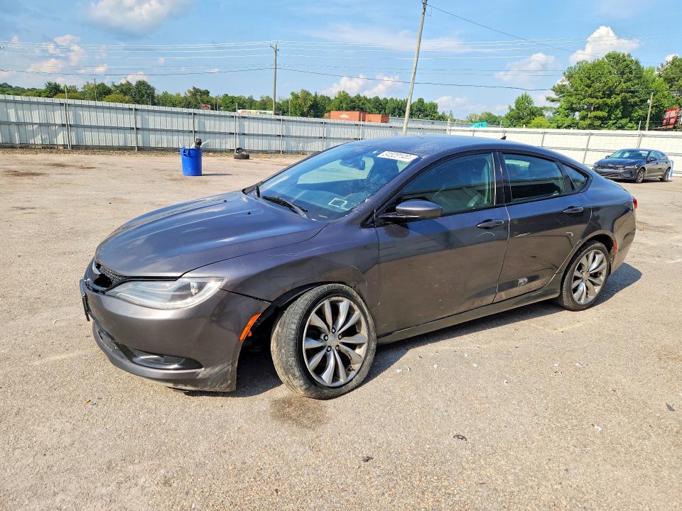 2015 Chrysler 200 VIN 1C3CCCBB7FN511869 COPART salvage auction — FRONT END, AL - CERT OF TITLE-SALVAGE TITLE, sold $975 on 2026-09-17 (photo 1)