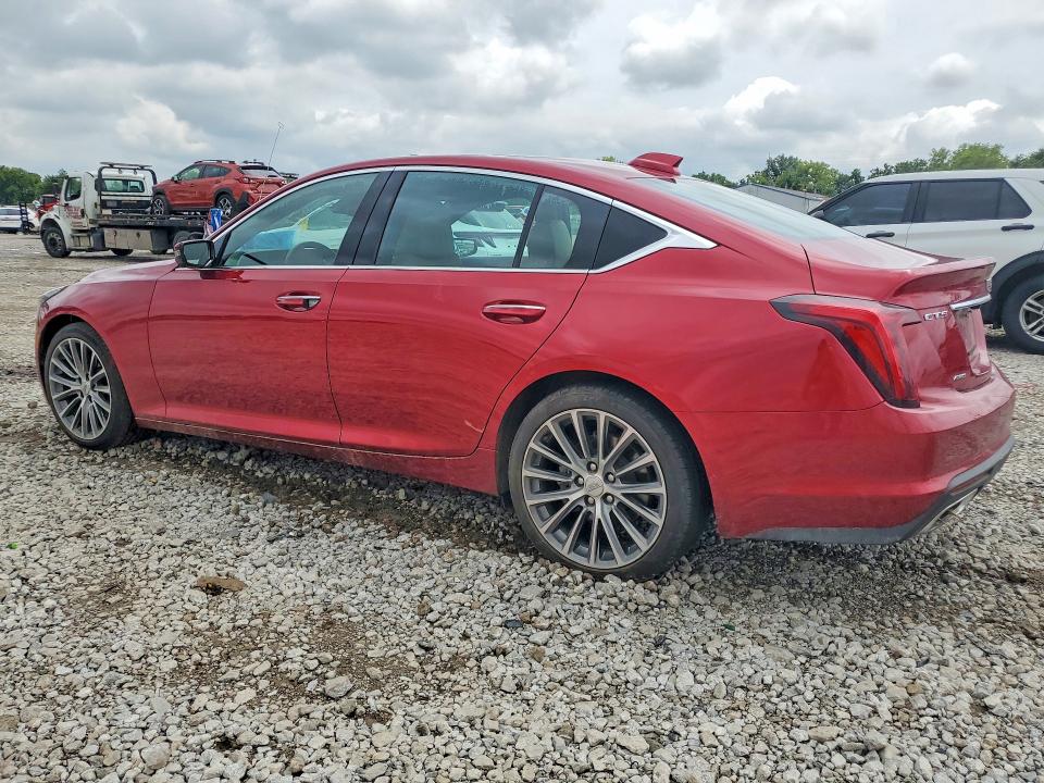 2025 Cadillac Ct5 VIN 1G6DS5RW0S0122072 COPART salvage auction — WATER/FLOOD, Oh - Cert Of Title-Salvage Flood, sold $9,700 on 2026-09-02 (photo 2)