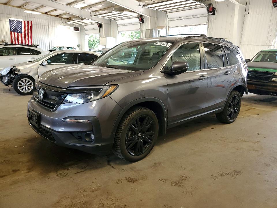 2021 Honda Pilot VIN 5FNYF6H24MB055469 — COPART salvage auction photo