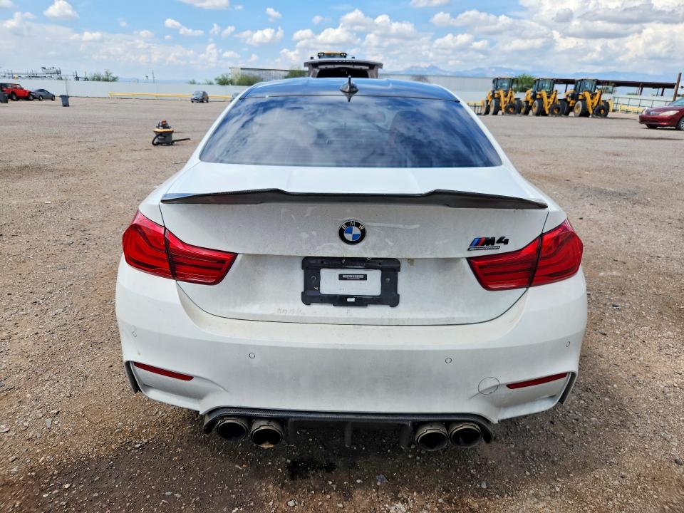 2019 BMW M4 VIN WBS4Y9C55KAH82908 COPART salvage auction — UNDERCARRIAGE, Az - Cert Of Title - Salvage, sold $22,300 on 2026-08-21 (photo 6)