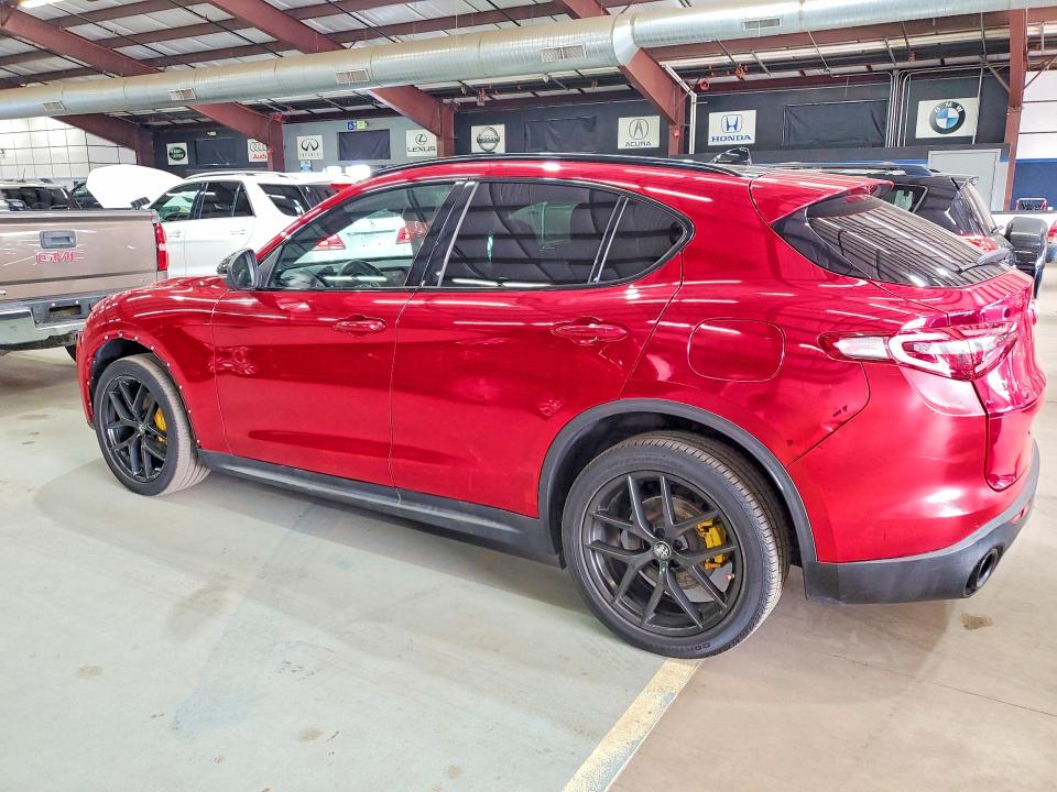 2019 Alfa romeo Stelvio VIN ZASPAKBN7K7C53964 COPART salvage auction — FRONT END, WV - CERTIFICATE OF TITLE (P), sold $9,200 on 2026-08-17 (photo 2)