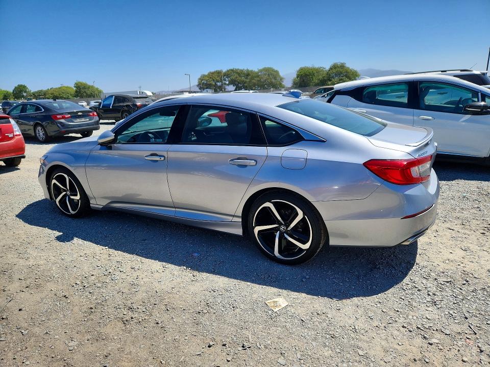 2019 Honda Accord VIN 1HGCV2F35KA001672 COPART salvage auction — MINOR DENT/SCRATCHES, CA - SALVAGE CERTIFICATE, sold $8,300 on 2026-08-21 (photo 2)