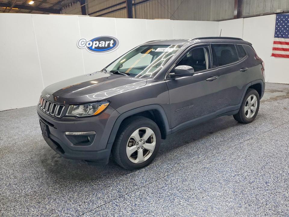 2020 Jeep Compass VIN 3C4NJDBB9LT100582 — COPART salvage auction photo