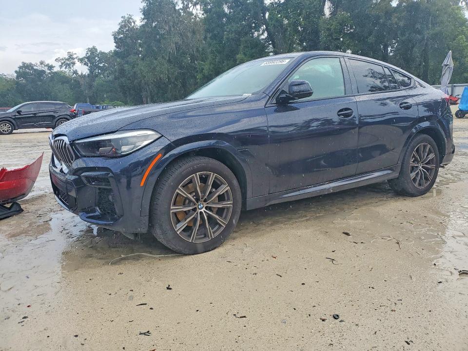 2022 BMW X6 VIN 5UXCY6C09N9M80206 — COPART salvage auction photo