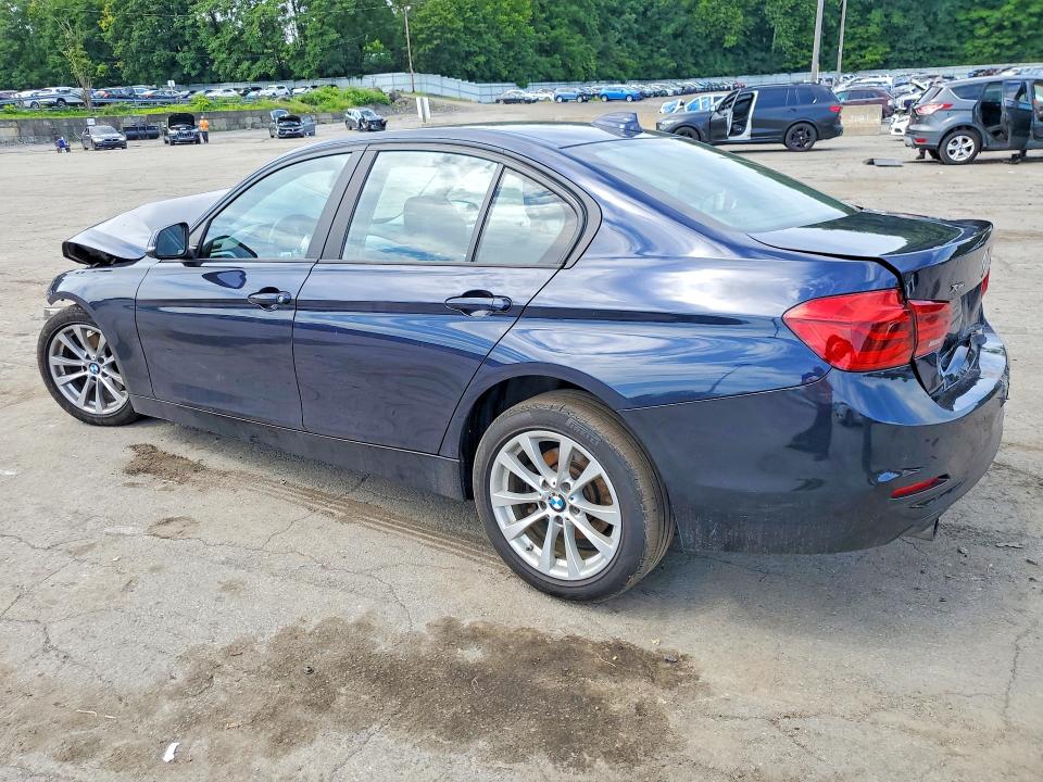 2016 BMW 3er VIN WBA8E5G59GNU21440 COPART salvage auction — FRONT END, NY - MV-907A SALVAGE CERTIFICATE, sold $325 on 2026-08-17 (photo 2)