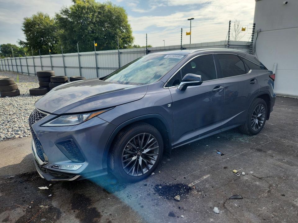 2022 Lexus Rx VIN 2T2YZMDA9NC345068 — COPART salvage auction photo