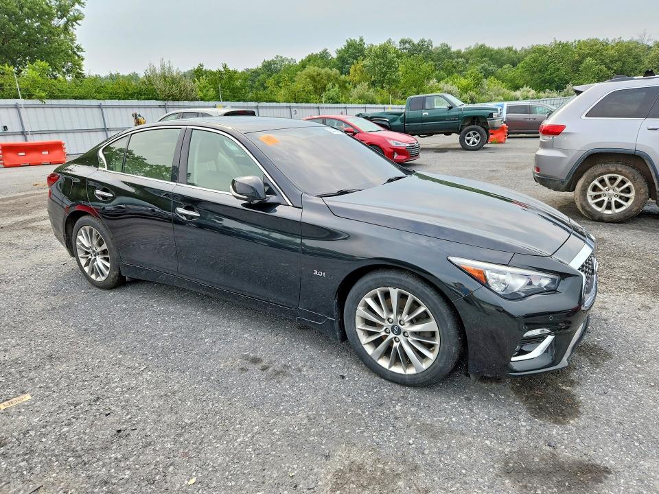 2018 Infiniti Q50 VIN JN1EV7AR3JM430020 COPART salvage auction — NORMAL WEAR, PA - CERT OF TITLE, sold $2,550 on 2026-09-08 (photo 4)