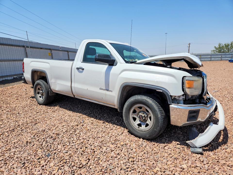 2015 Gmc SIERRA VIN 1GTN1TEC1FZ901826 COPART salvage auction — FRONT END, Sv - Salvage Title, sold $2,150 on 2026-08-21 (photo 4)