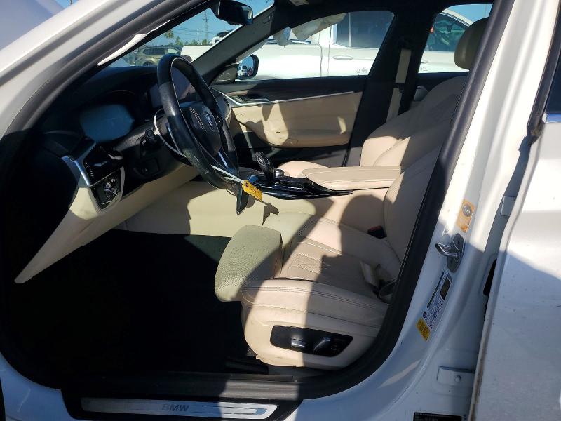 2021 BMW 5er VIN WBA53BH04MWX17496 COPART salvage auction — REAR END, Fl - Cert Of Title Slvg Rebuildable, sold $18,100 on 2026-08-21 (photo 7)