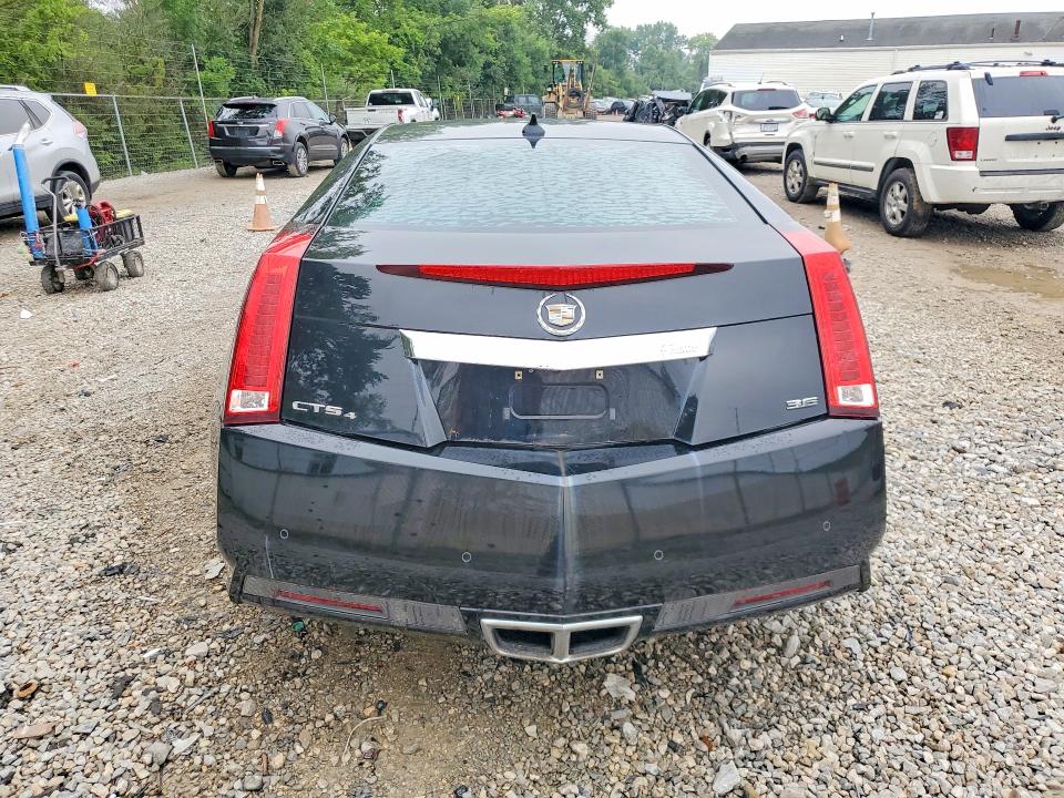2012 Cadillac Cts VIN 1G6DL1E3XC0158645 COPART salvage auction — HAIL, Oh - Cert Of Title-Salvage, sold $250 on 2026-08-26 (photo 6)