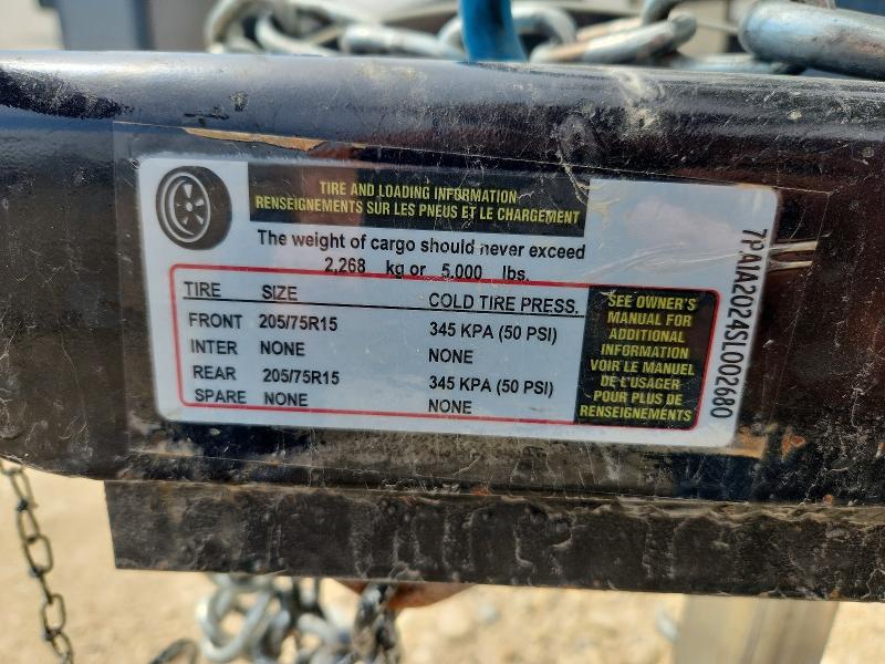 2025 Unknown VIN 7PA1A2024SL002680 COPART salvage auction — NORMAL WEAR, TN - CERTIFICATE OF TITLE (P), sold $1,850 on 2026-09-29 (photo 8)
