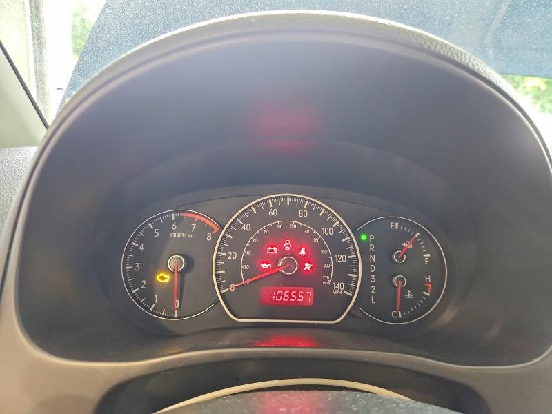 2007 Suzuki Sx4 VIN JS2YB417475102338 COPART salvage auction — MECHANICAL, Vt - Certificate Of Title, sold $325 on 2026-09-18 (photo 9)