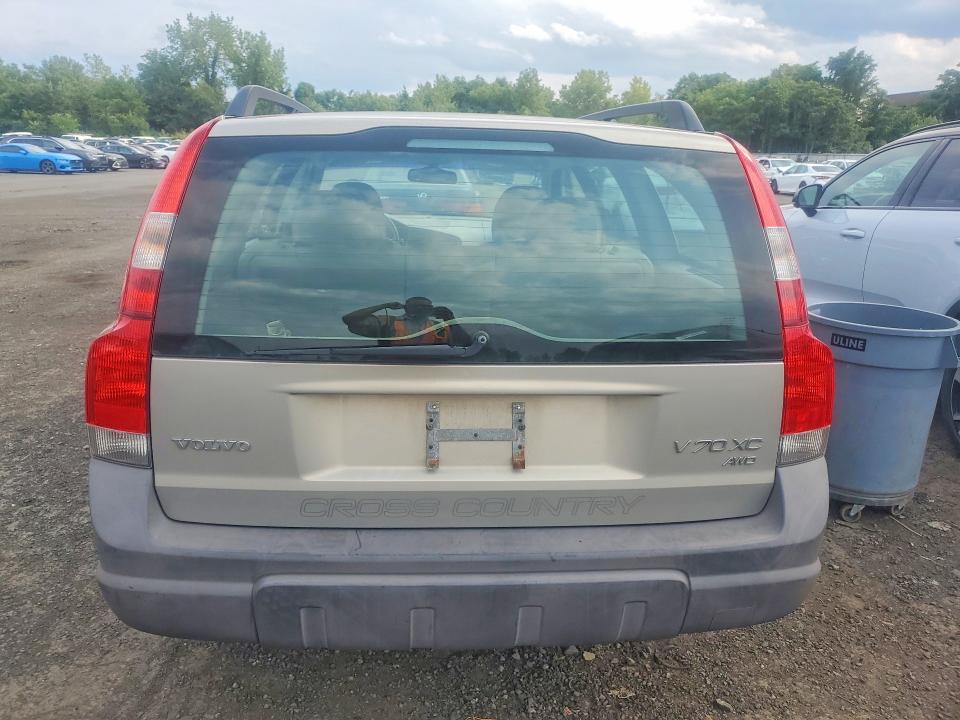 2001 Volvo V70 VIN YV1SZ58D511019166 COPART salvage auction — SIDE, CT - CERT OF TITLE-SALVAGE, sold $500 on 2026-08-14 (photo 6)