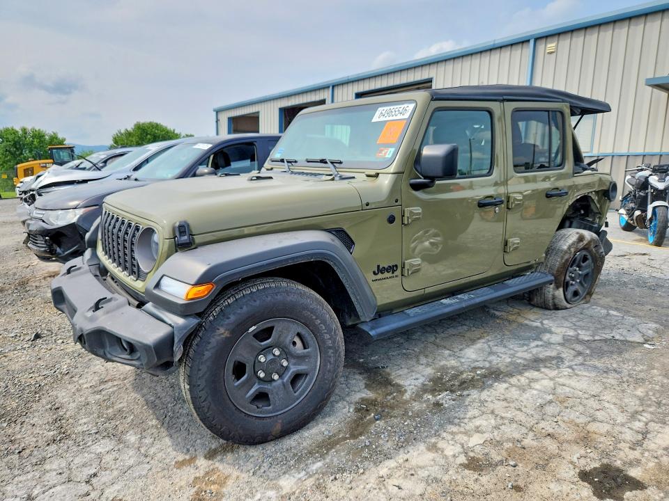 2025 Jeep Wrangler / VIN 1C4PJXDG5SW548958 — COPART salvage auction photo