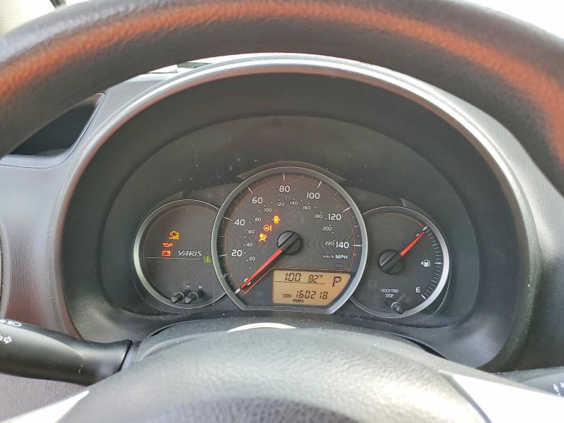 2014 Toyota Yaris VIN JTDKTUD31ED575848 COPART salvage auction — WATER/FLOOD, Nj - Certificate Of Title, sold $150 on 2026-08-14 (photo 9)