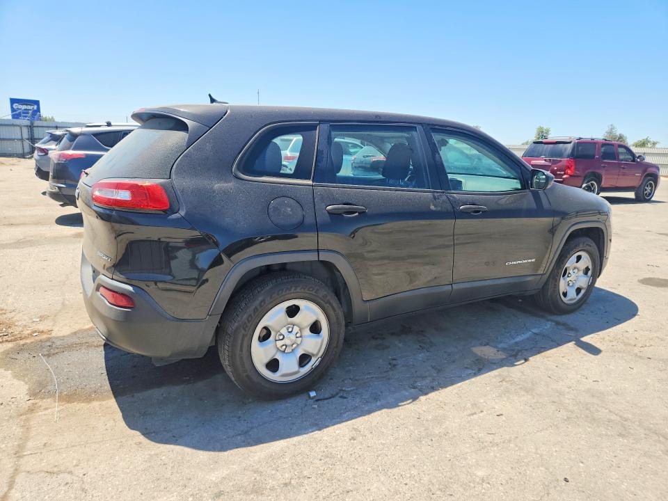 2016 Jeep Cherokee VIN 1C4PJMAB1GW282840 COPART salvage auction — MECHANICAL, Ca - Dis/Dlr/Exp Only Clean Title, sold $425 on 2026-08-21 (photo 3)