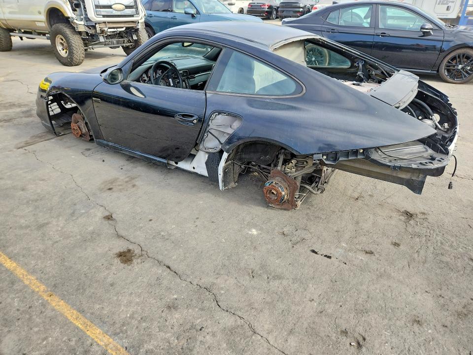 2007 Porsche 911 VIN WP0AD29927S783858 COPART salvage auction — STRIPPED, CA - DIS/DLR/EXP ONLY LIEN PAPERS, sold $7,900 on 2026-08-12 (photo 2)