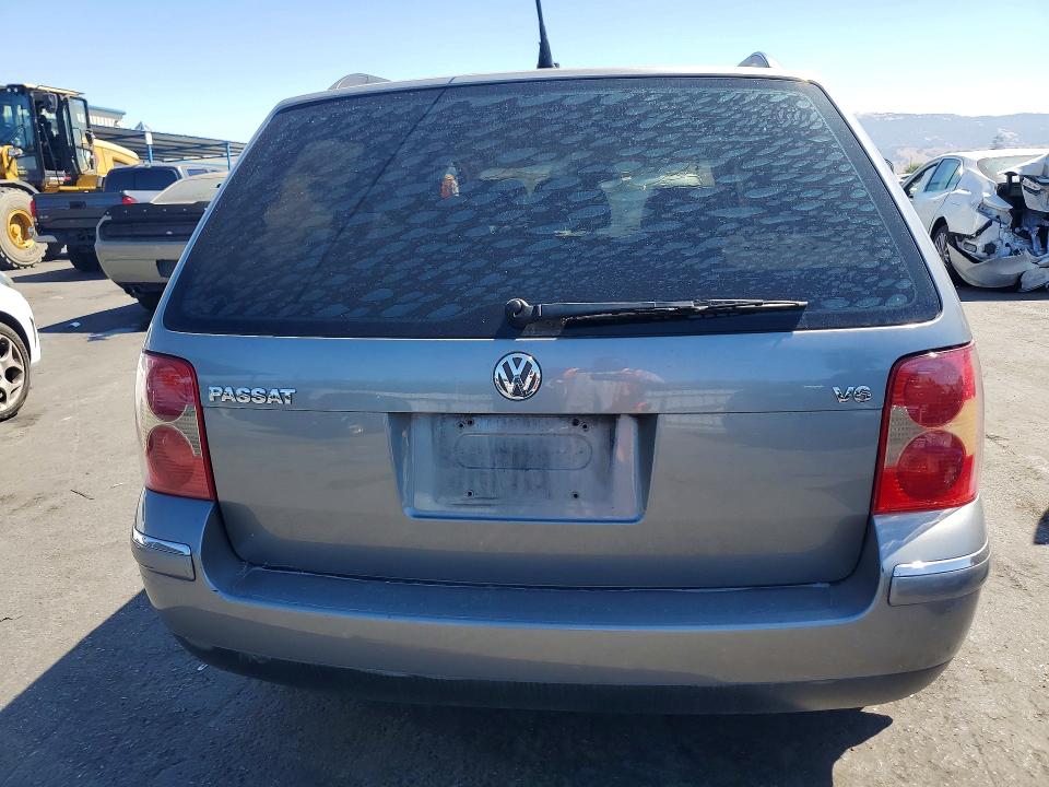 2004 Volkswagen Passat VIN WVWWH63B94E126062 COPART salvage auction — FRONT END, Ca - Salvage Certificate, sold $90 on 2026-08-18 (photo 6)