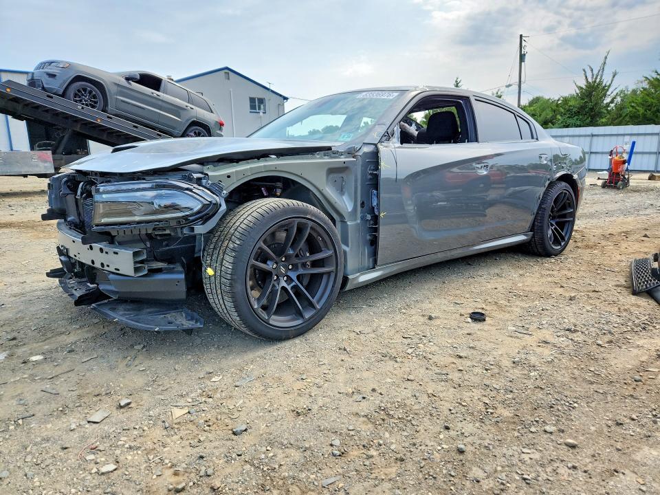 2023 Dodge Charger VIN 2C3CDXGJ9PH673744 — COPART salvage auction photo