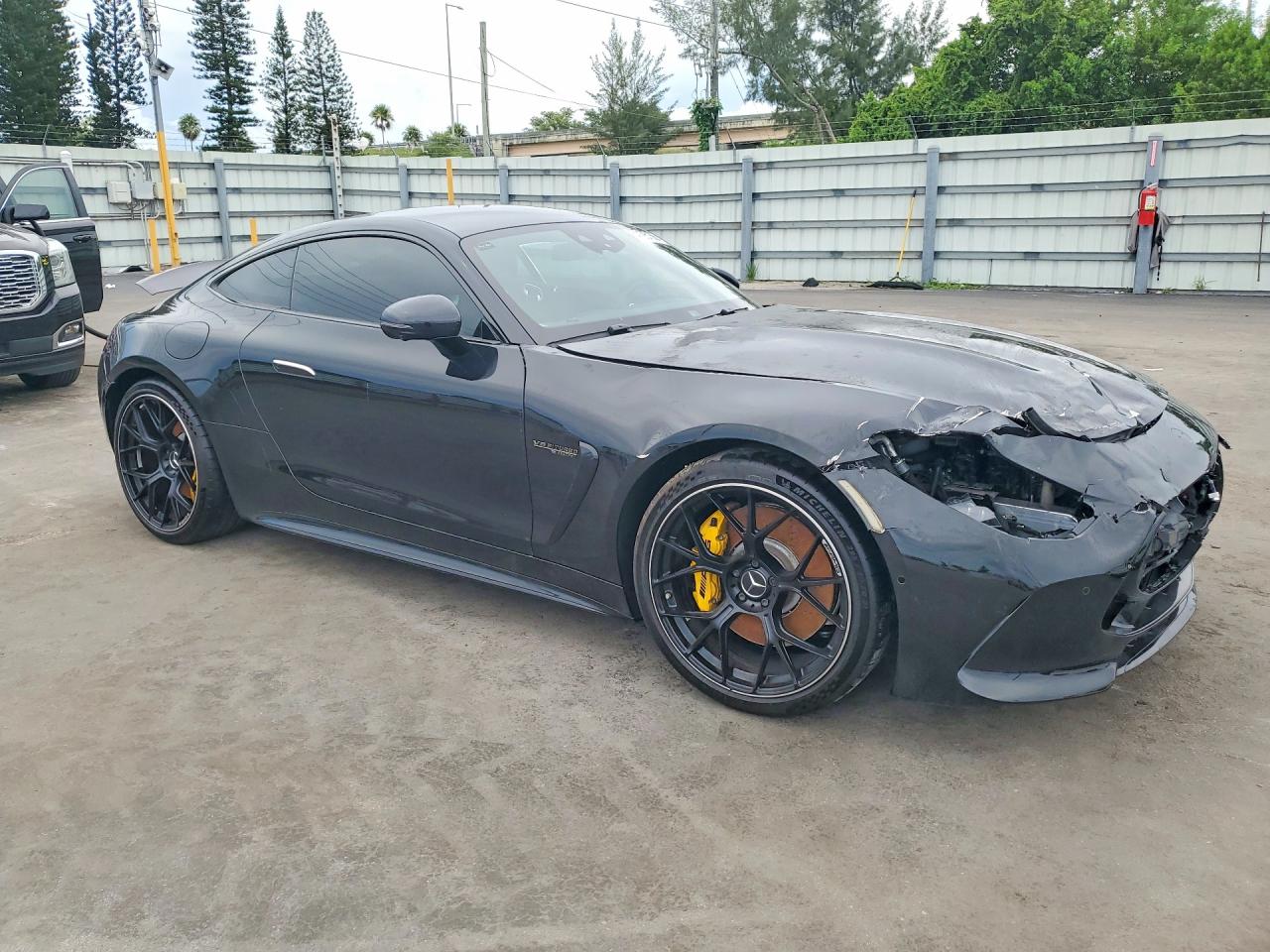 2025 Mercedes-benz AMG GT VIN W1KRJ7JB1SF005386 COPART salvage auction — Mechanical, TX - CERTIFICATE OF TITLE (P), sold $30,500 on 2026-08-12 (photo 4)