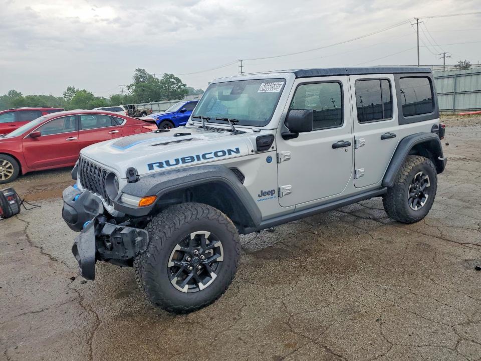 2024 Jeep Wrangler / VIN 1C4RJXR68RW276716 COPART salvage auction — FRONT END, IL - SALVAGE CERTIFICATE (P), sold $18,000 on 2026-08-17 (photo 1)