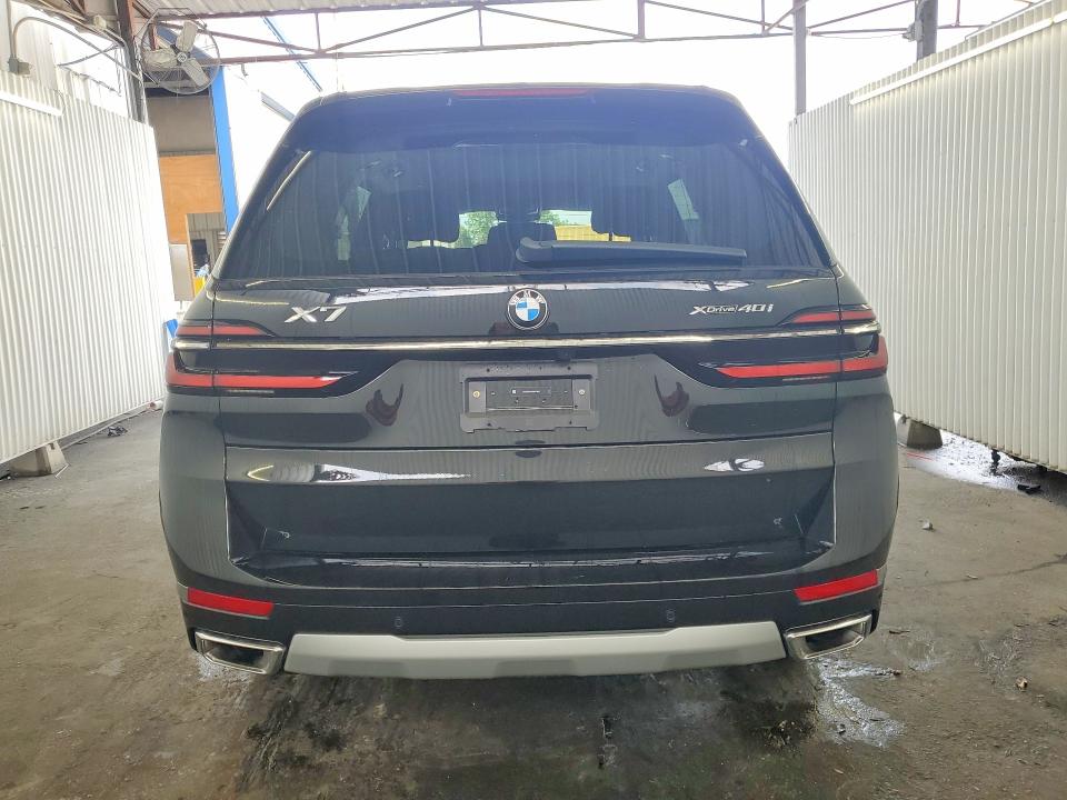2027 BMW X7 VIN 5UX23EM08V9487697 COPART salvage auction — FRONT END, FL - CERTIFICATE OF TITLE, sold $57,000 on 2026-08-26 (photo 6)