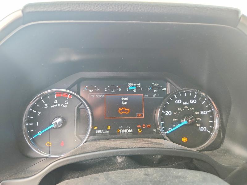 2020 Ford F250 VIN 1FT8W2BT5LEC69025 COPART salvage auction — FRONT END, Tx - Salvage Vehicle Title (P), sold $11,100 on 2026-08-27 (photo 9)