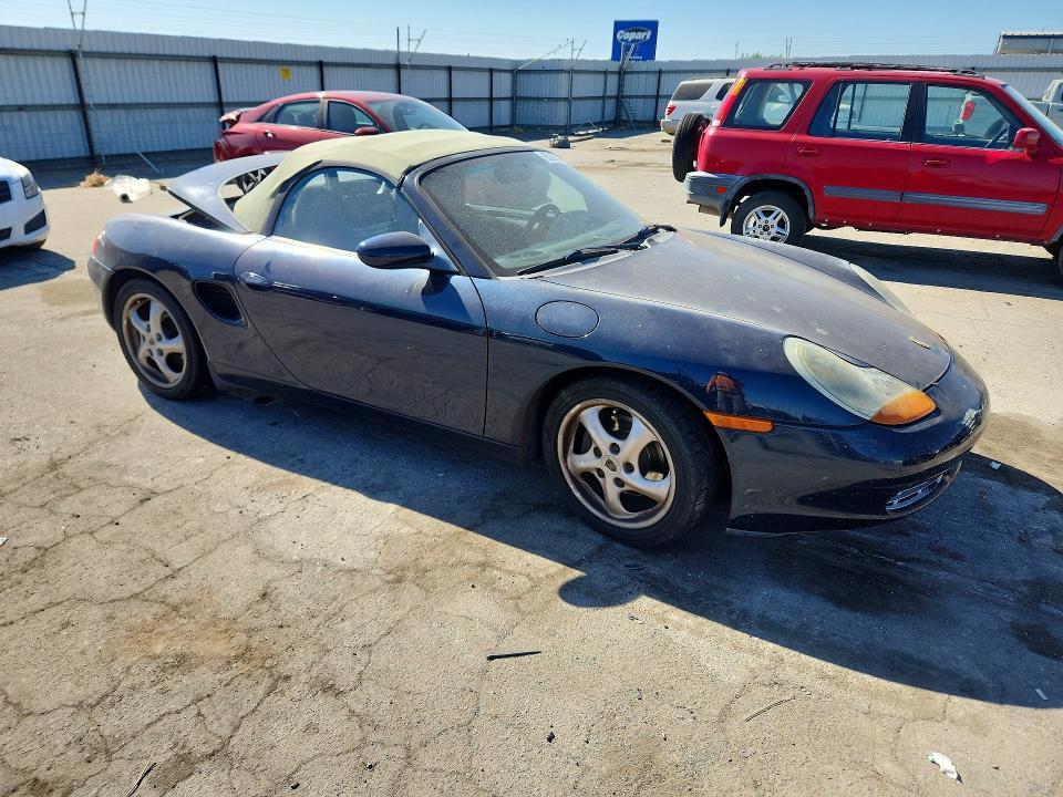 1998 Porsche Boxster VIN WP0CA2982WS620909 COPART salvage auction — REAR END, Ca - Dis/Dlr/Exp Only Clean Title, sold $600 on 2026-09-18 (photo 4)