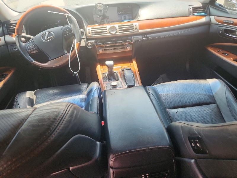 2013 Lexus Ls VIN JTHCL5EF6D5018511 COPART salvage auction — FRONT END, Tx - Certificate Of Title, sold $650 on 2026-09-03 (photo 8)